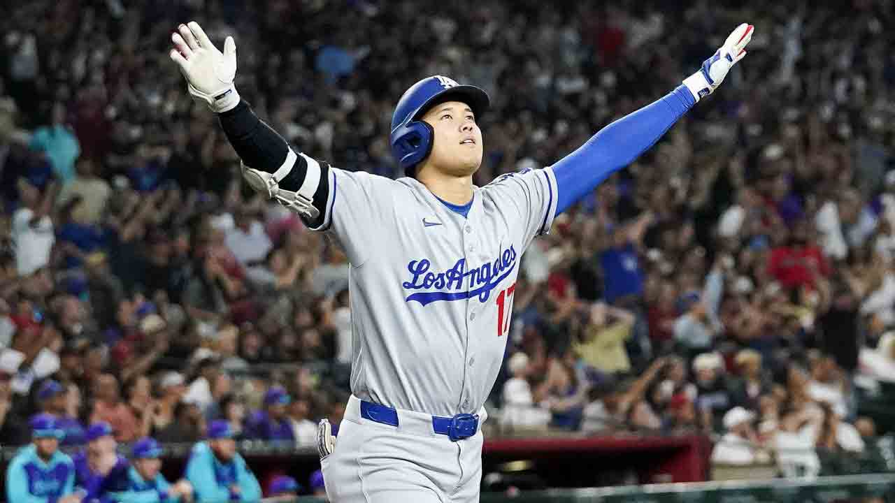 Dodgers Rally Past Diamondbacks, Ohtani HR