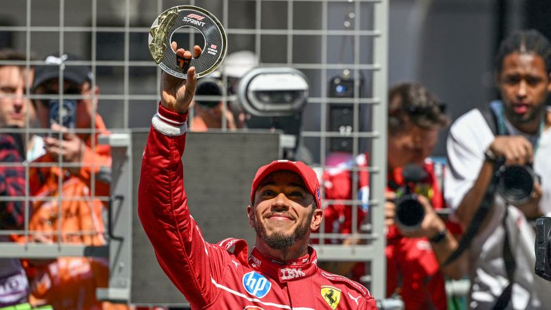 Hamilton's Historic Ferrari Win: China Sprint Race