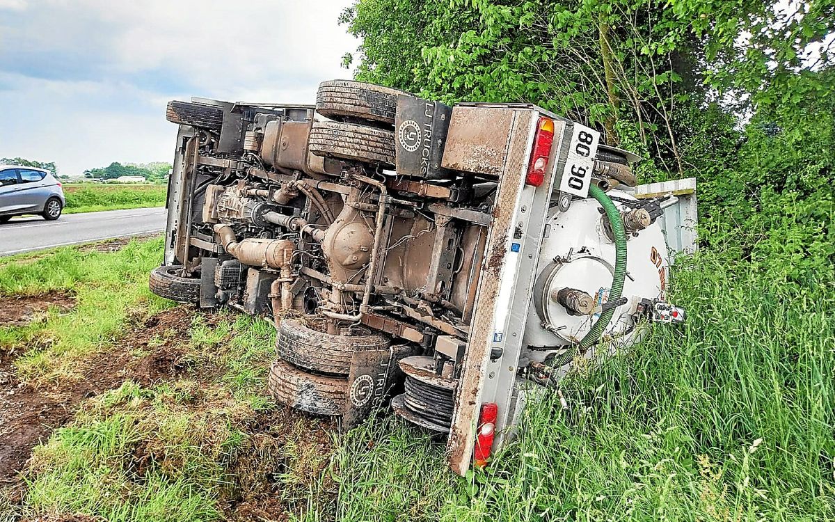 Accident Camion Fientes Plabennec: Vidéo