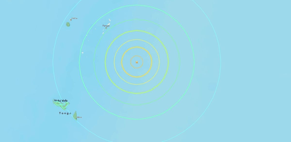 Alerta De Tsunami Após Terremoto 7.0 Em Tonga