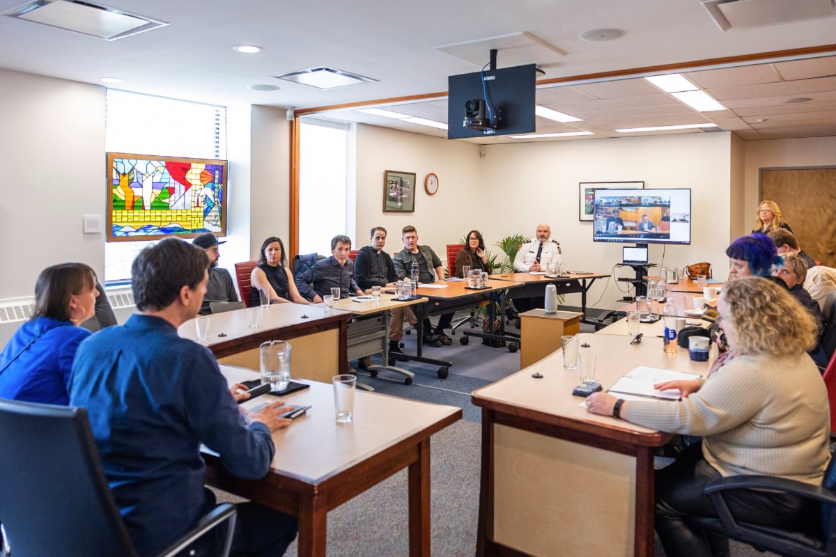 BC Premier Eby Hears Nelson's Concerns On Repeat Offenders