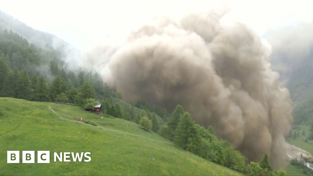Blatten Village Buried: Swiss Glacier Collapse Disaster