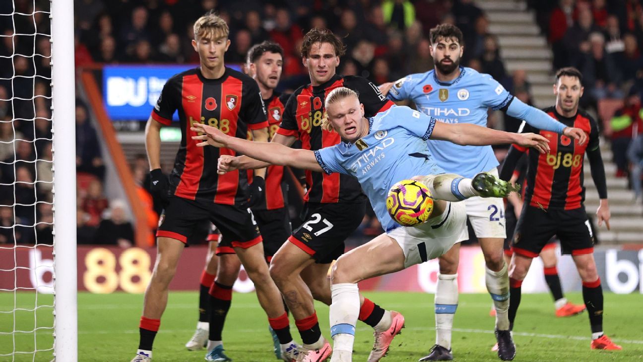 Bournemouth X Man City: Assista AO VIVO!