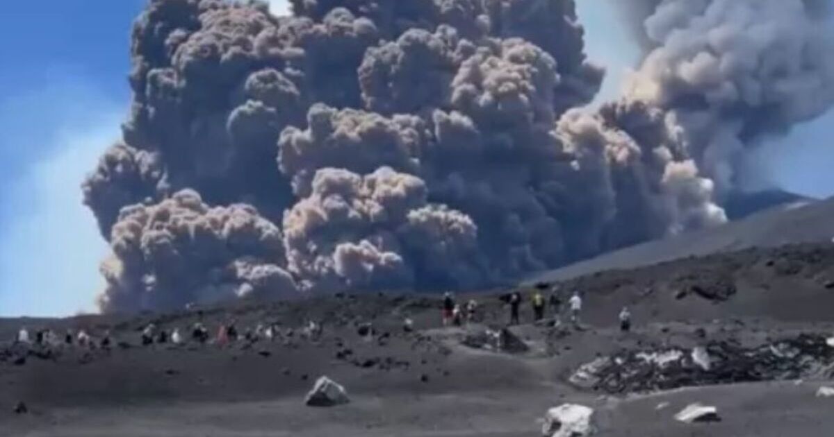 Etna Volcano Erupts: Italy's Fiery Spectacle