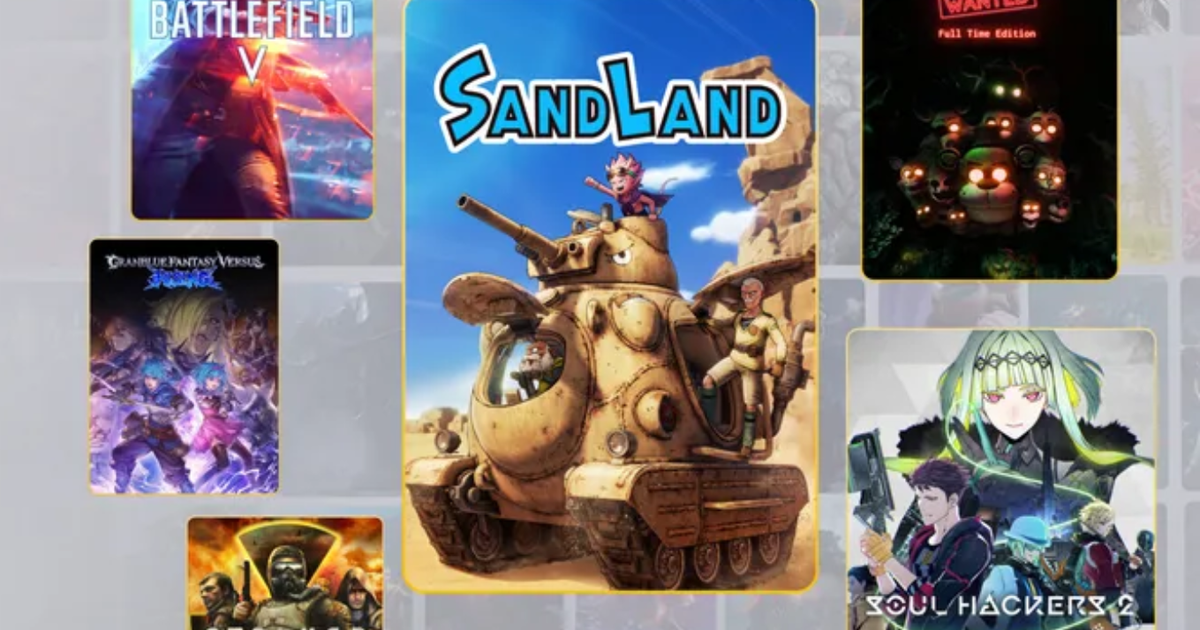Games PS Plus Maio: Sand Land, FNAF, Battlefield V