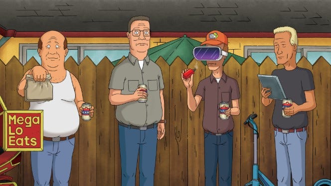 Hank Hill & Alamo Beer Return: Reboot Poster