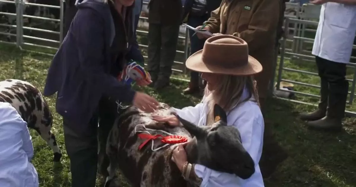 Helen Skelton's On The Farm Blooper