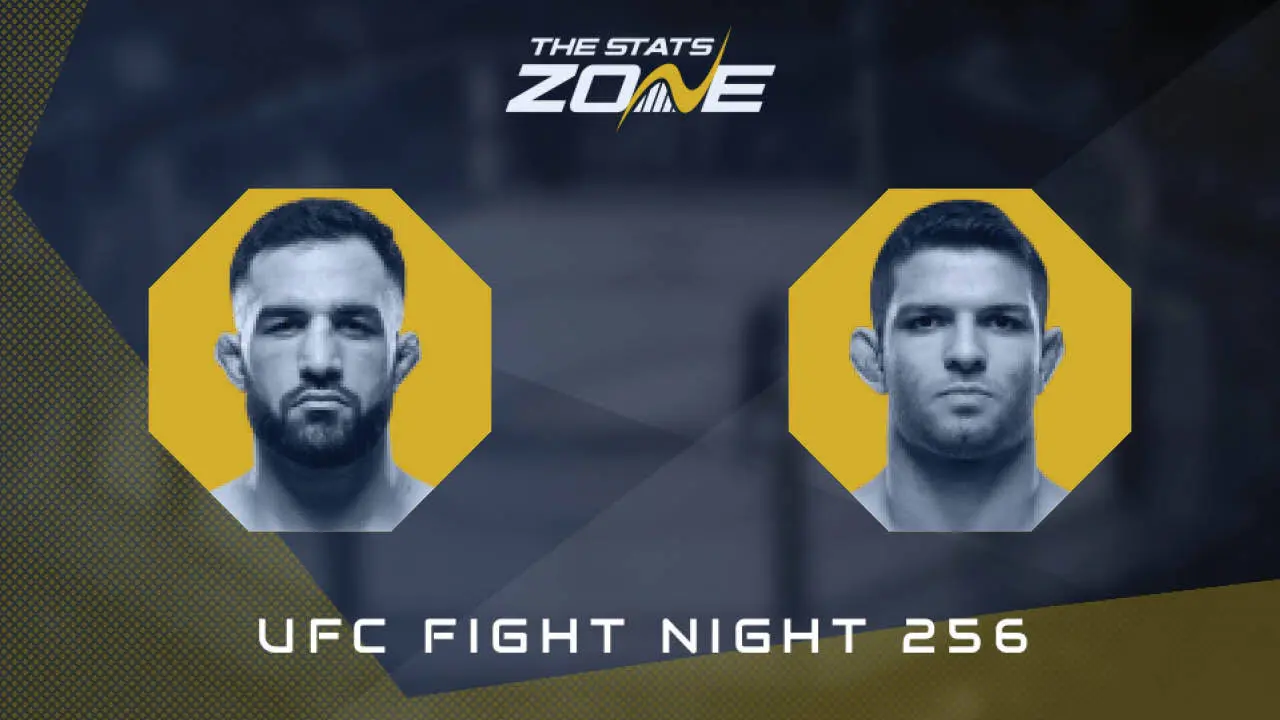Jared Gordon Vs Thiago Moises: UFC Fight Night 256 Preview