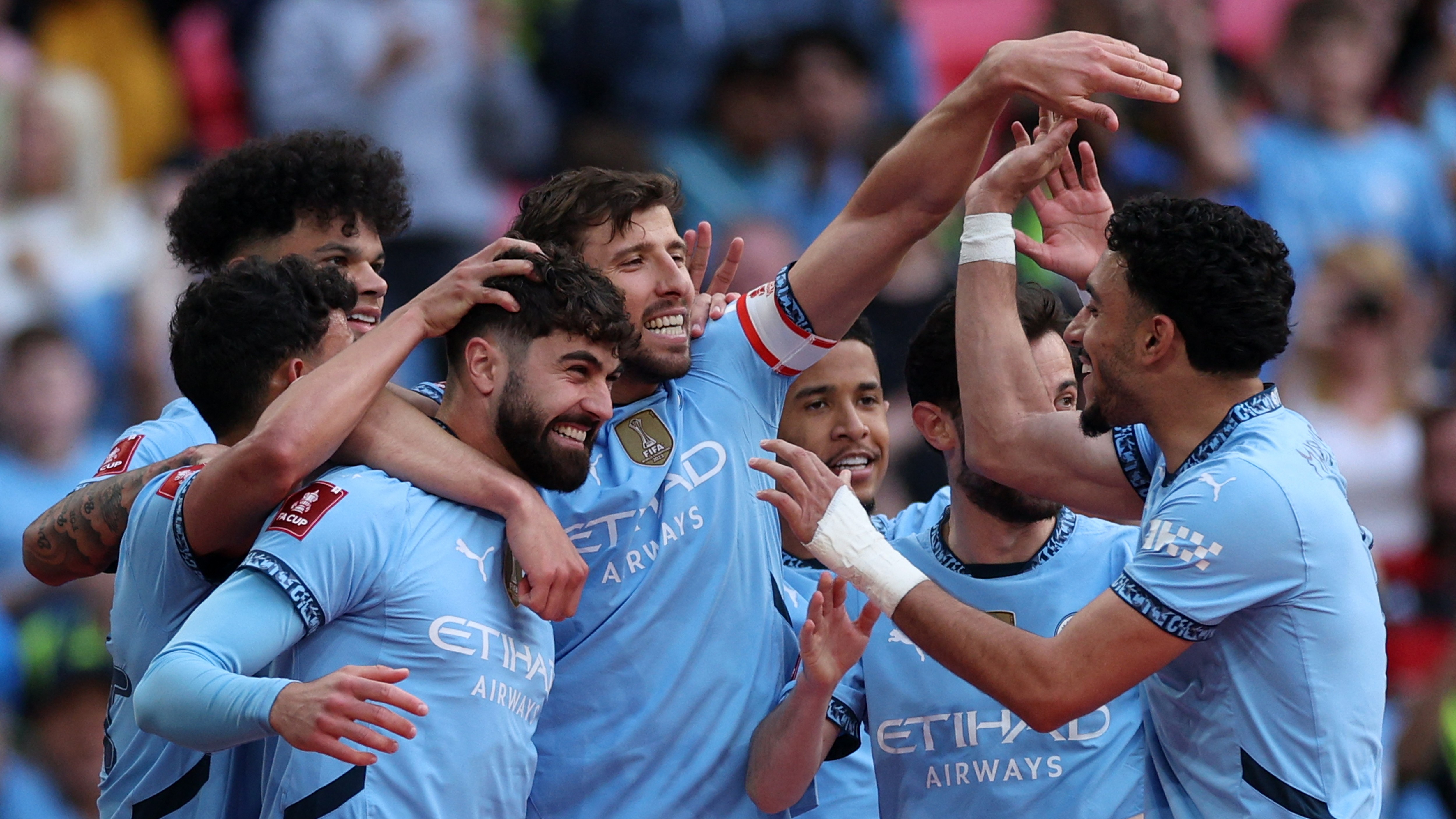 Man City Wins, Third Straight FA Cup Final