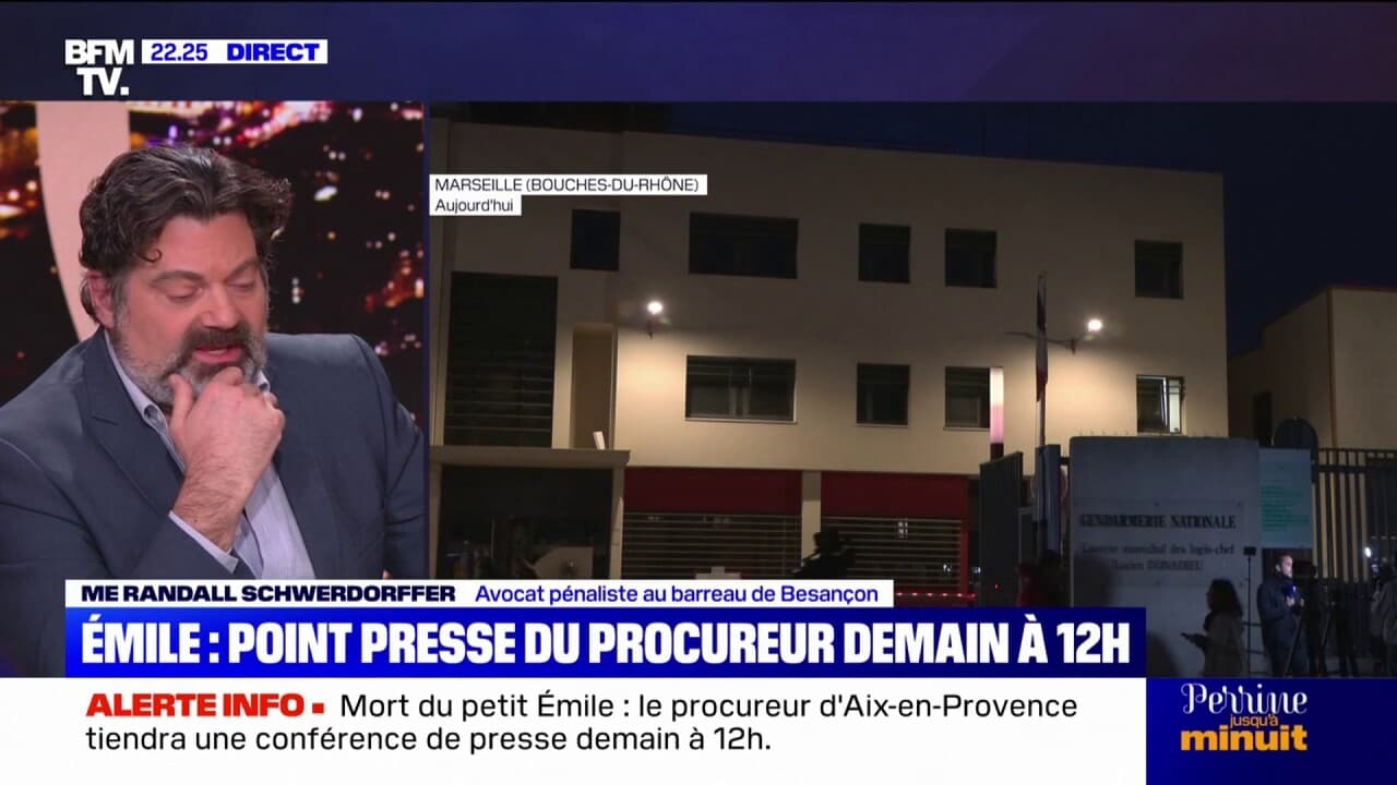 Mort D'Émile: Conférence De Presse Du Procureur Jeudi
