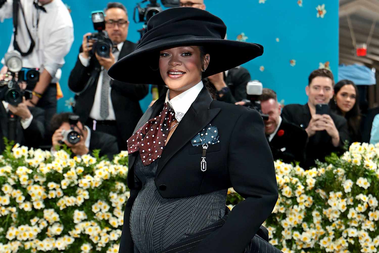 Rihanna's Met Gala Baby Bump Reveal