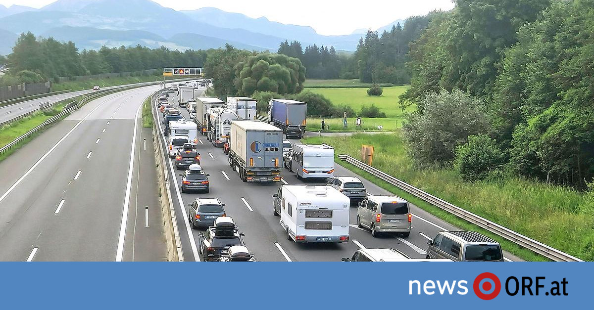Stau-Alarm Pfingsten: Salzburg Und Tirol