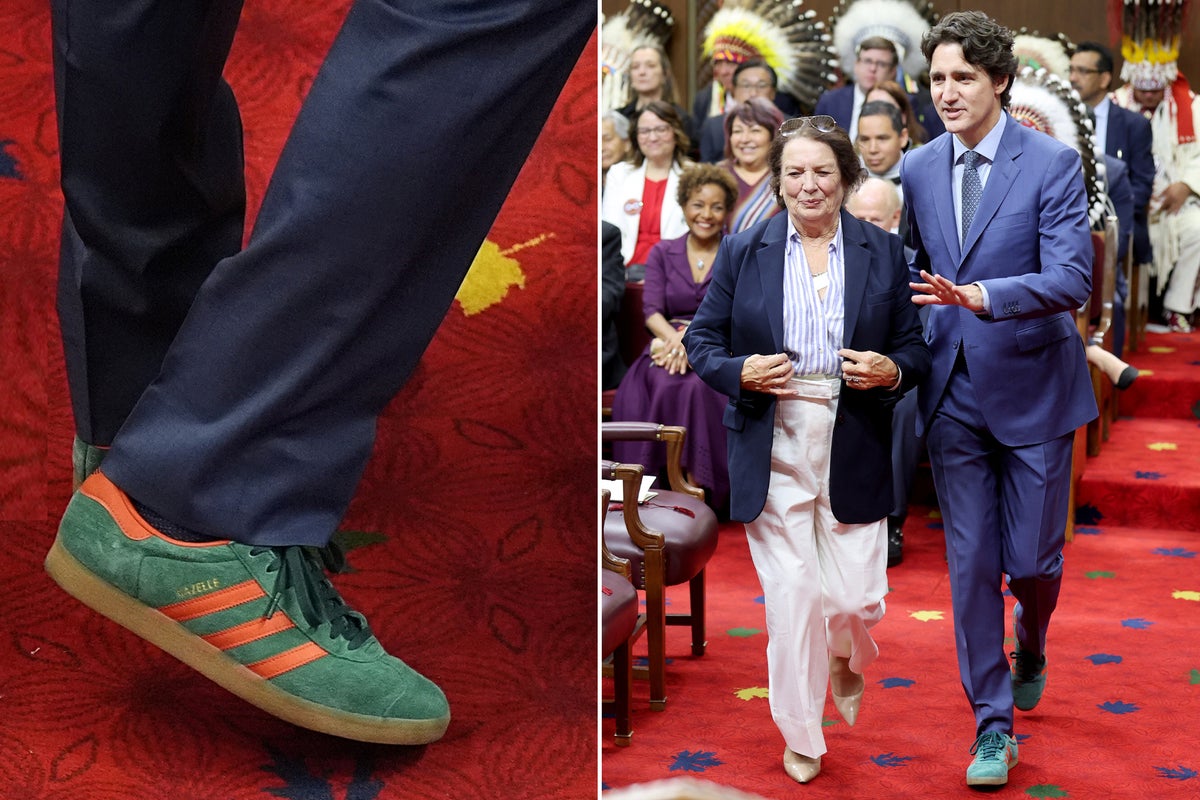 Trudeau's Adidas: Royal Visit Sneaker Shock