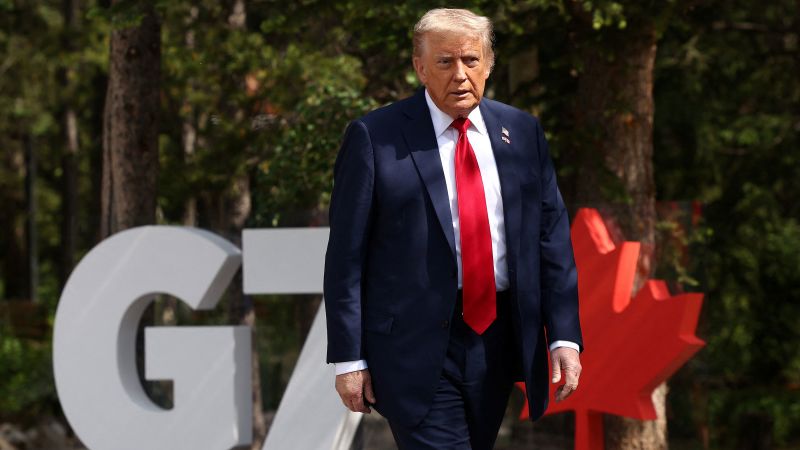 Trump Skips G7 Iran Statement