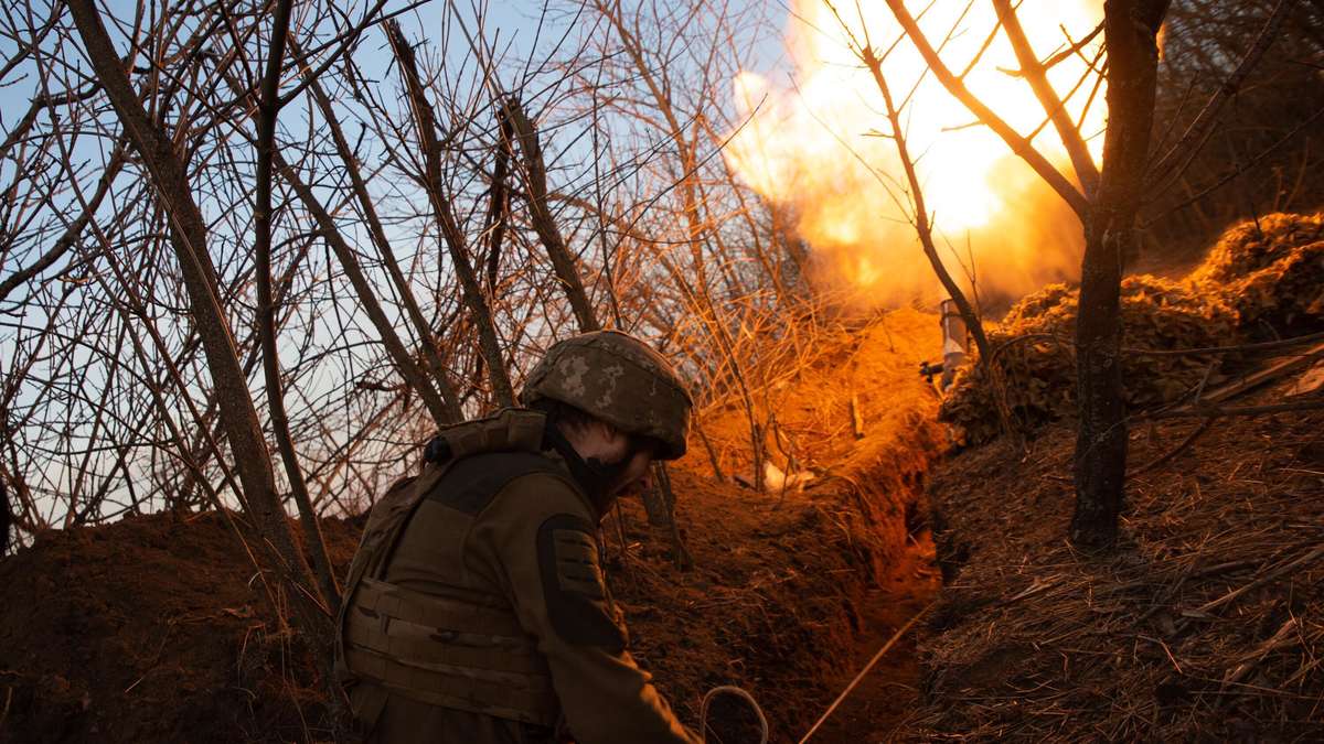 Ukraine-Krieg: Intensivierte Artillerieangriffe Bei Sewersk