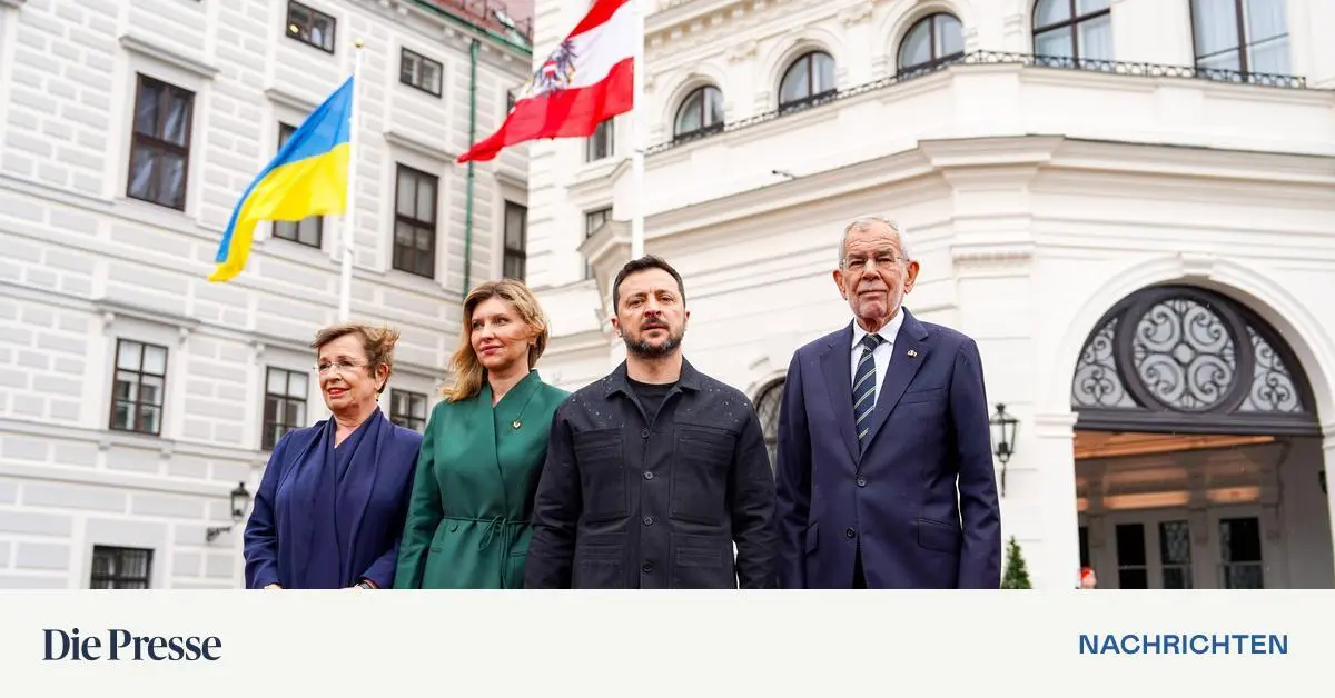 Van Der Bellen Dankt Selenskyj: Ukraine Kämpft Für Europa