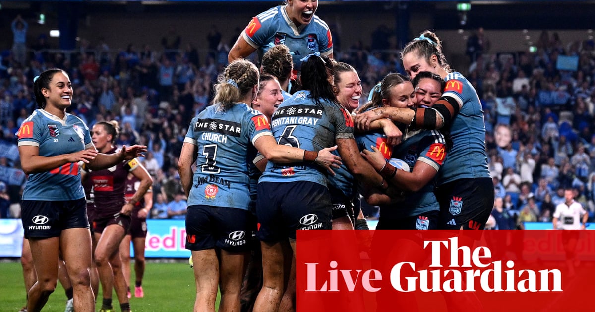 Women's State Of Origin 2025: NSW Vs QLD Game 2